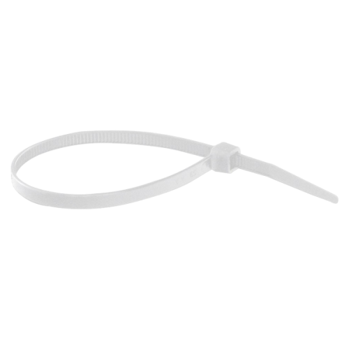 COLIERE NYLON ALBE 4.8*200 MM SET 100 BUC