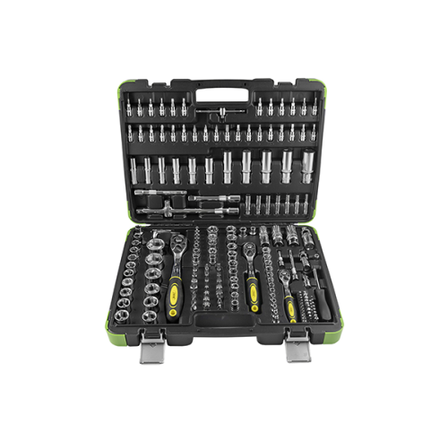 TRUSA DE TUBULARE 179 PIESE HEXAGONALE CROMAT JBM