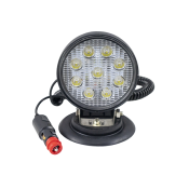 PROIECTOR DE LUCRU CU LED. ROTUND. LUMINA CONCENTRATA. BAZA MAGNETICA JBM