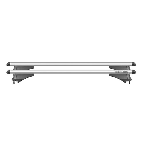 SET BARE PORTBAGAJ TRANSVERSALE ALUMINIU TIGER SILVER XL 135CM