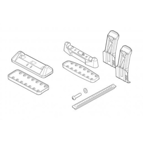KIT MONTARE BARE PORTBAGAJ DELTA DLKIT16G