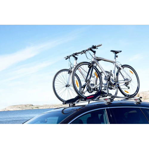 SUPORT BICICLETA PARTEA DREAPTA CU PRINDERE PE BARE TRANSVERSALE MONT BLANC