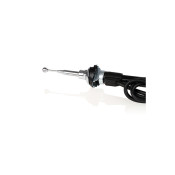ANTENA AUTO EXTERIOR EXTENSIBILA CROM UNIVERSALA LUNGIME 30CM CABLU 1.3M