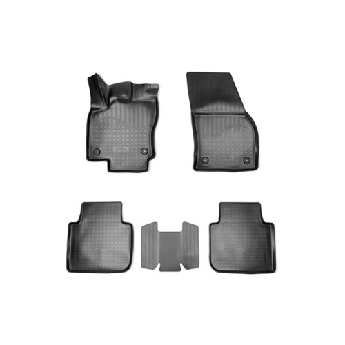 SET COVORASE AUTO CAUCIUC FIT UMBRELLA PENTRU SEAT TARRACO 3D (2018-) - 5 PCS