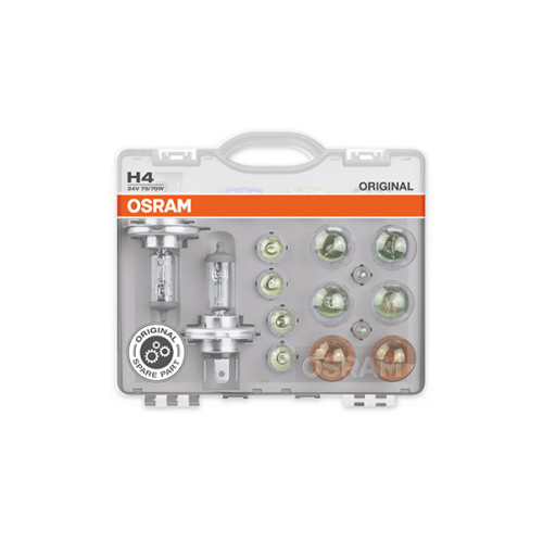 SET BECURI AUTO DE REZERVA CAMION 24V H4 OSRAM