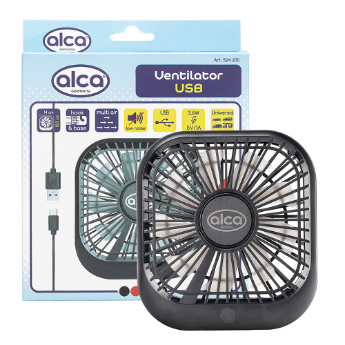 VENTILATOR AUTO 5V CU CABLU USB