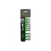 CLICHET CU 72 DINTI 1/4` CU SET TUBULARE HEX. JBM