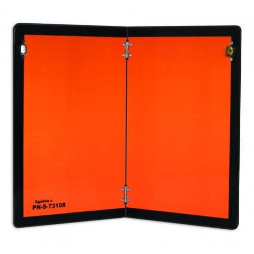 PLACA ADR 40X30 CM ALUMINIU PLIABILA VERTICAL HICO