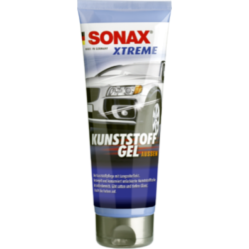 GEL RESTAURATOR NANOPRO PENTRU SUPRAFETELE EXTERIOARE DIN PLASTIC 250 ML SONAX