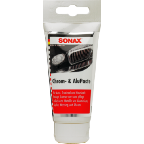 SOLUTIE ABRAZIVA PENTRU SUPRAFETELE DIN CROM SI ALUMINIU, 75ML SONAX