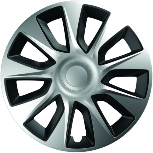SET CAPACE ROTI 14` SILVER&amp;BLACK STRATOS