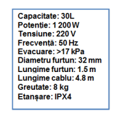 ASPIRATOR INDUSTRIAL 30L. (USCAT) JBM