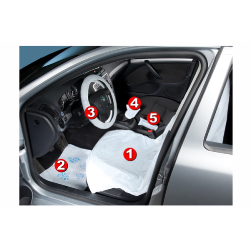 KIT PROTECTIE AUTO 5 IN 1 - SET 100BC