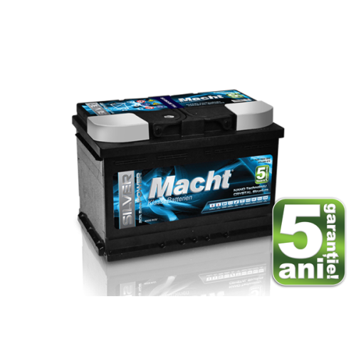 MACHT SILVER POWER 12V 75 Ah (750 A  278x175x190)