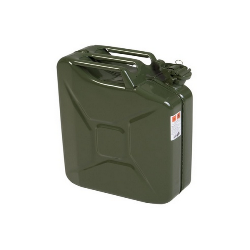 CANISTRA PENTRU PRODUSE PETROLIERE DIN METAL. 20 LITRI