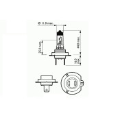 BEC FAR H7 12V55W PX26D SUPER WHITE SCT