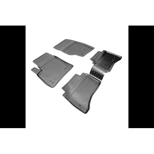 SET COVORASE AUTO CAUCIUC FIT UMBRELLA PENTRU VOLKSWAGEN TOUAREG (2002-2010) - 5 PCS