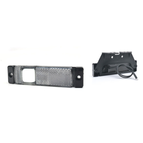 LAMPA GABARIT LED 1237 W45NS, 12V-24V, POZITIE ALB WAS