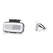 LAMPA GABARIT LED 1404 W199, 12V-24V, POZITIE ALB WAS