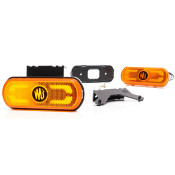 LAMPA GABARIT LED 1598 W240, 12V-24V, POZITIE PORTOCALIU WAS