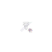 CLIPS TAPITERIE PENTRU PEUGEOT 7.9X20MM - ALB SET 10 BUC