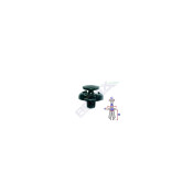 CLIPS FIXARE PENTRU TOYOTA 6.6X6.7MM - NEGRU SET 10 BUC