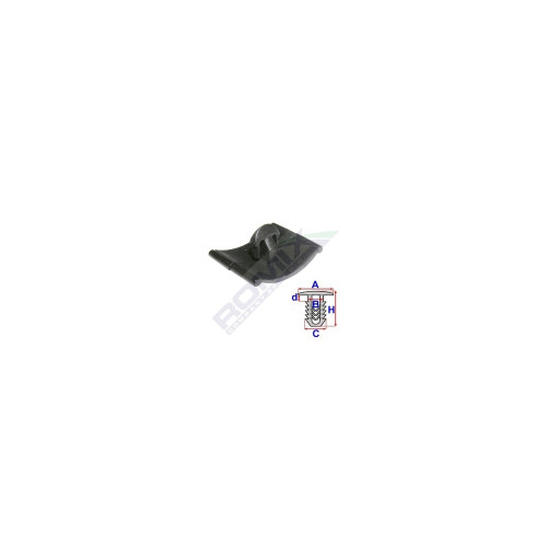 CLIPS FIXARE PENTRU OPEL - NEGRU SET 10 BUC