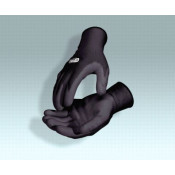 MANUSI MIKRO DIN TRICOT FIN. NEGRU. 11. 12 PERECHI