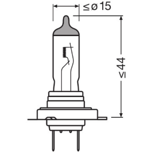 SET 2 BECURI 12V H7 55 W COOL BLUE INTENSE NextGen OSRAM