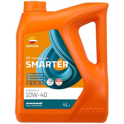 REPSOL SMARTER SYNTHETIC 4T 10W-40 4L
