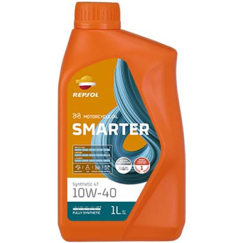 REPSOL SMARTER SYNTHETIC 4T 10W-40 1L