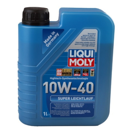 ULEI MOTOR LIQUI MOLY 2624/9503 SUPER LEICHTLAUF 10W40 1L