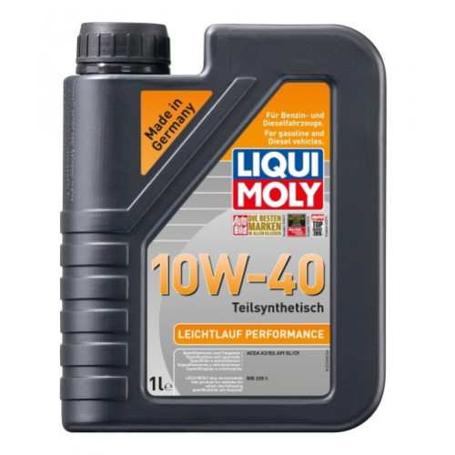 ULEI MOTOR LIQUI MOLY 2338/2535 LEICHTLAUF PERFORMANCE 10W40 1L